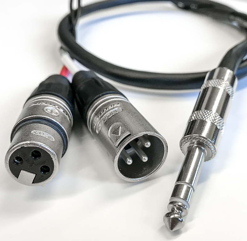 cable insert trs xlrf xlrm