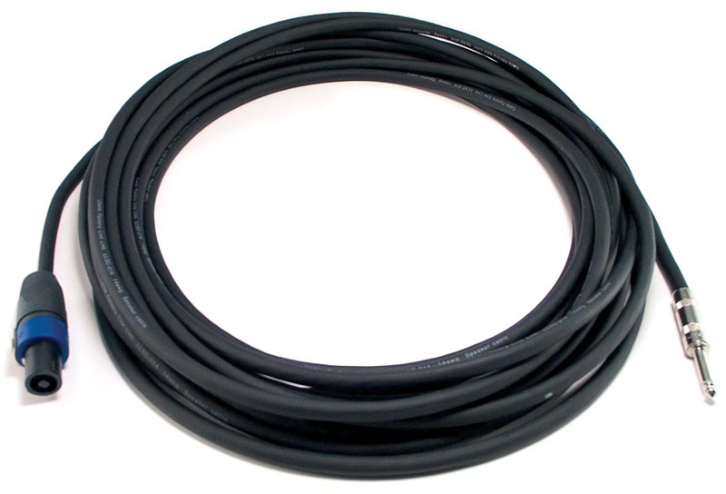 Speaker Cable - speakON - 1/4" 2C/14awg - Cable Factory