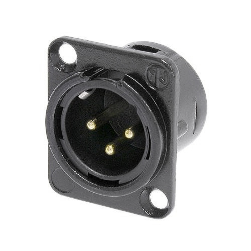 3 pin xlrm type connector